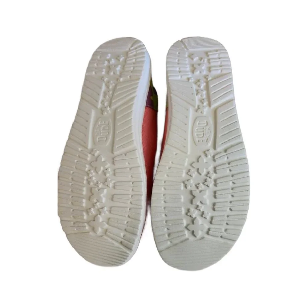 New with Tags Hey Dude Wally SpongeBob Patrick Loafer Shoes Size 7 - Picture 3 of 7